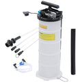 Pneimatiskais/manuālais sūknis pārnesumkārbas eļļas uzpildīšanai ar adapteriem 6,5 l 03-1095