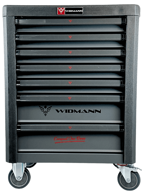 WIDMANN instrumentu ratiņi – 7 atvilktnes ar 6 atvilktnēm, 263 gab., WM-C1-6GR