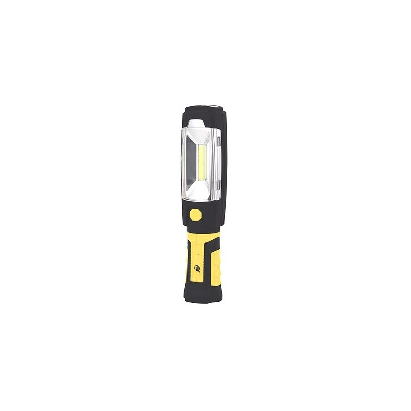 Darba lampa 1 COB + 6 LED 230V/12V (uzlādējama)
