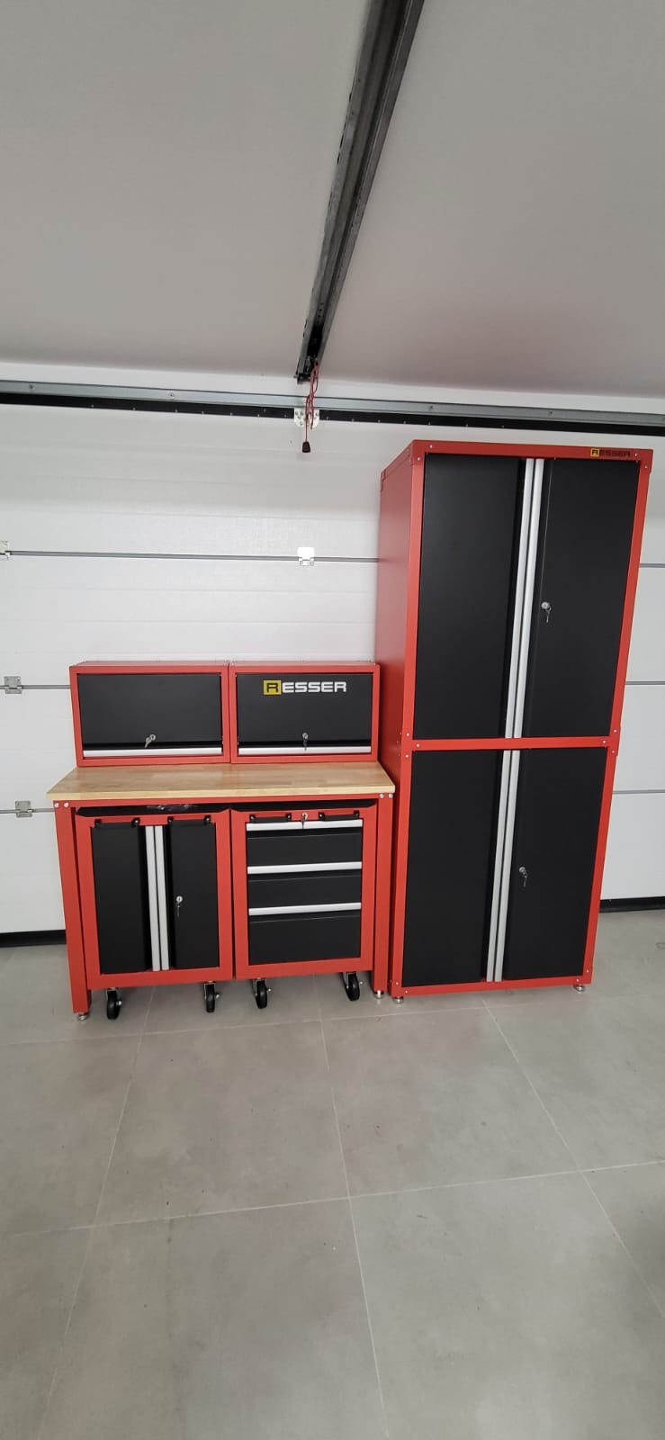 Darbnīcas mēbeļu komplekts "Darbnīcas komplekts 07-6115" - 10 daļas