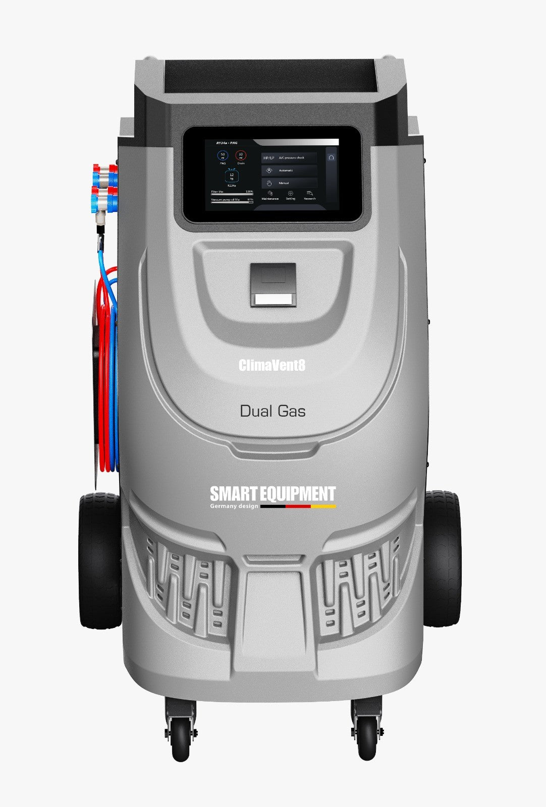 Automātiska gaisa kondicionieru uzpildes stacija darbam ar r134 un r1234yf DUALGAS ClimaVent8
