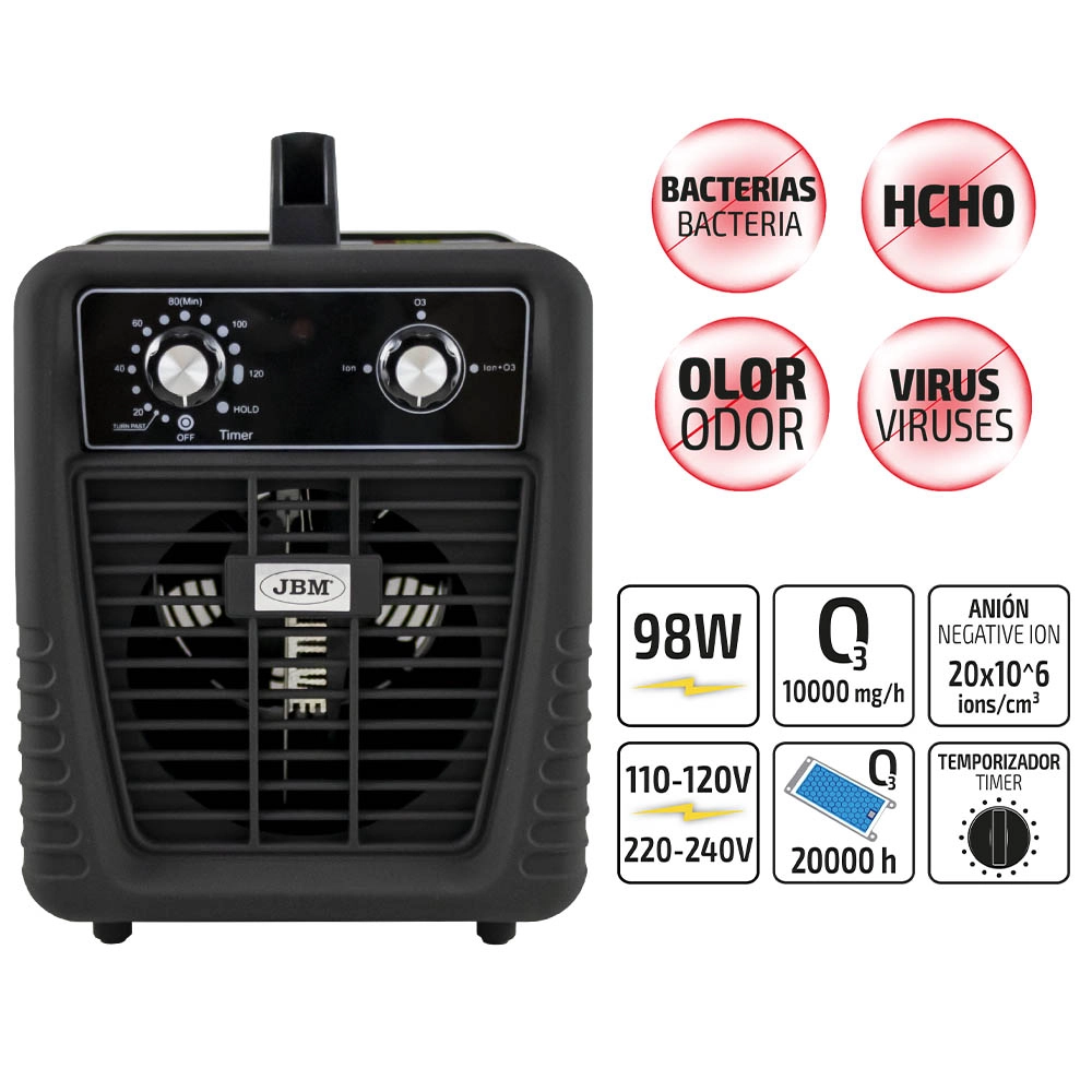 Mobilais ozonators 10000mg/h 53805