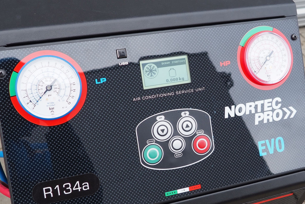 AUTOMĀTISKĀ GAISA KONDICIONIERA UZPILDES STACIJA NORTEC PRO EVO