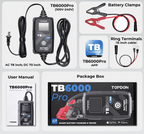 TB6000Pro viedais akumulatora lādētājs un testeris