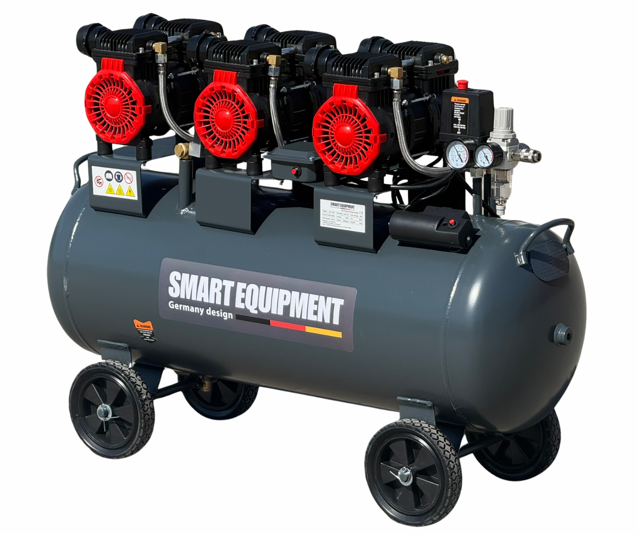 Betepalinis kompresors Smart Equipment SM-120EL 100L 230V