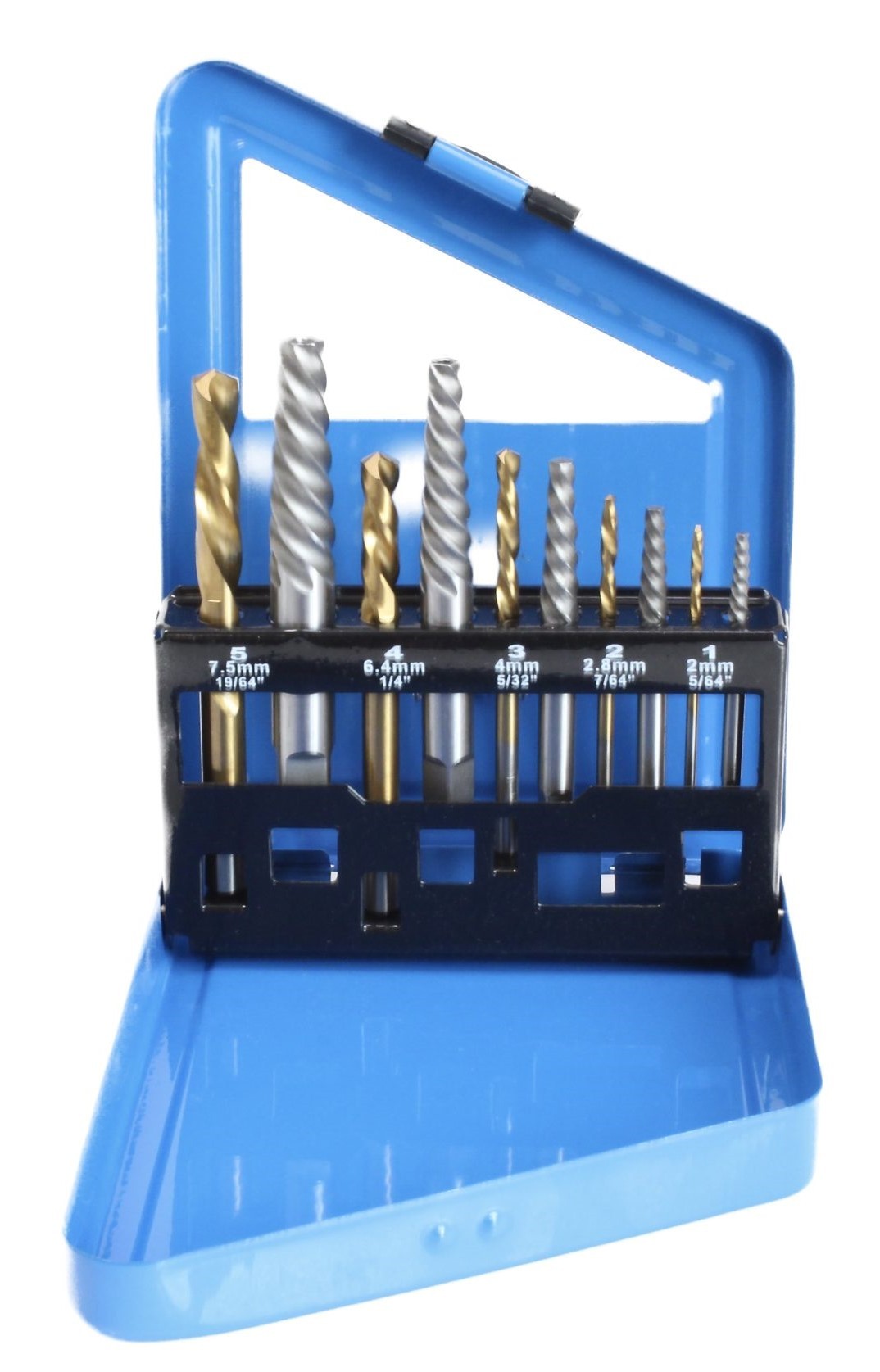 Skrūvgriežu komplekts ar urbju uzgaļiem 10 gab. S-SE10CD