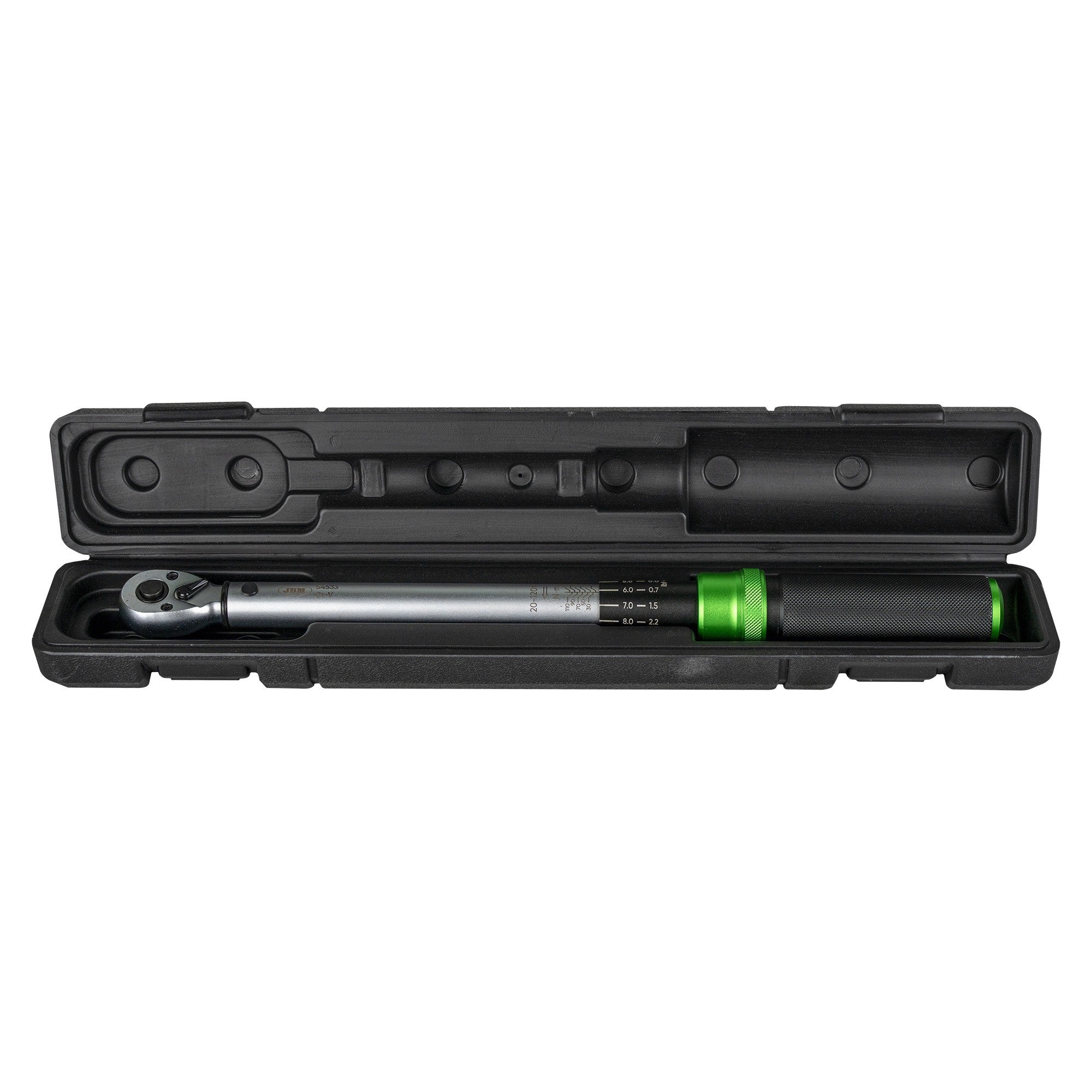 3/8" griezes momenta atslēga 20-120Nm / 430mm JBM 54533