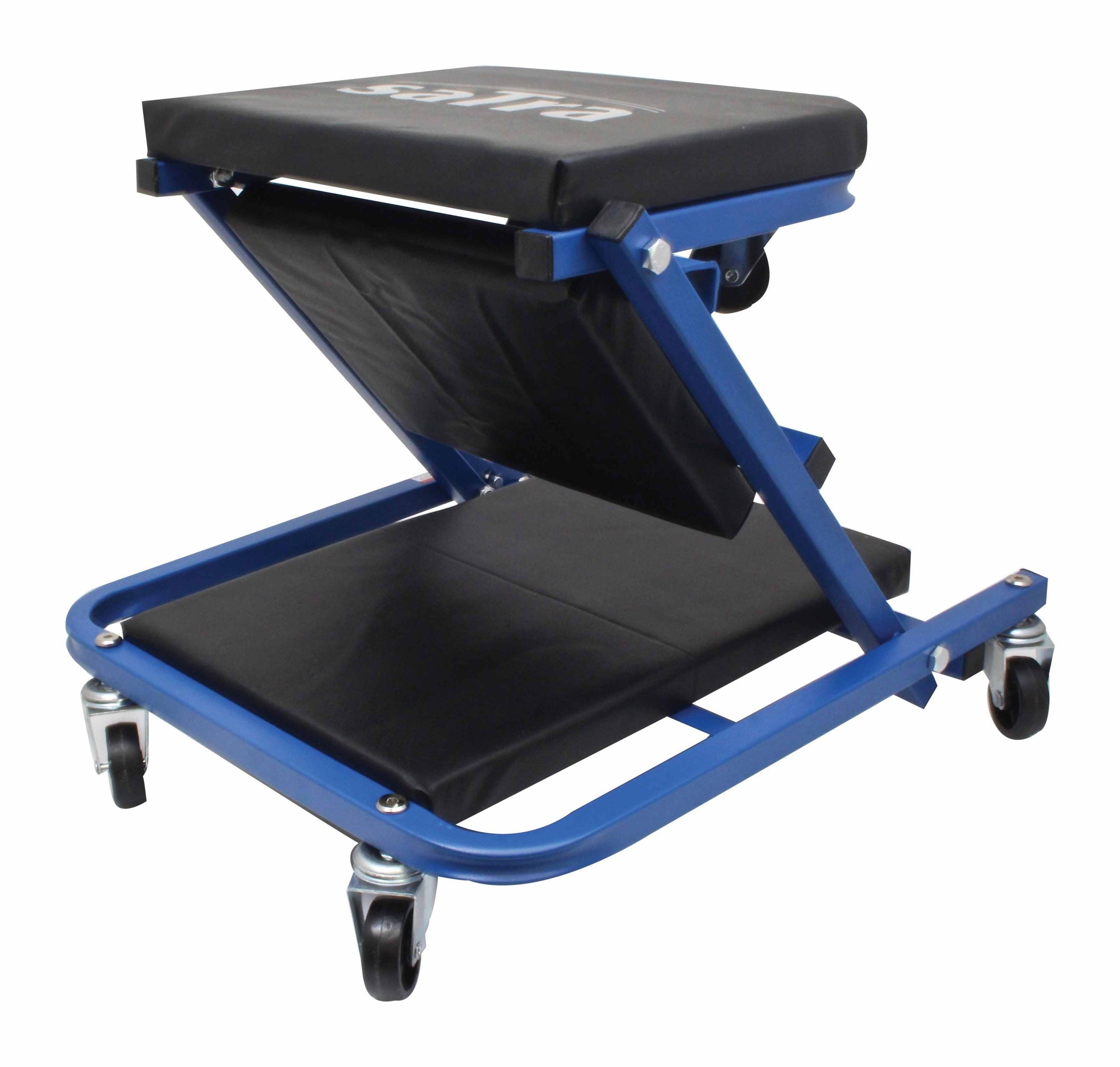 2-in-1 mechaniko vežimėlis ir dirbtuvių kėdutė S-90079