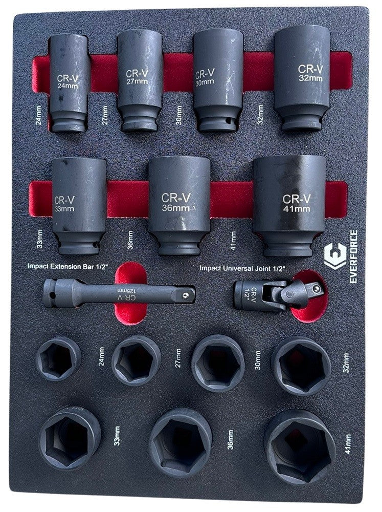 EVERFORCE INSTRUMENTU RATIŅI – 12 ATVILKNES AR 11 PILNĀM 293 GABALIEM 04-1011