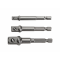 Adapteru komplekts 1/4", 3/8", 1/2" / CrV