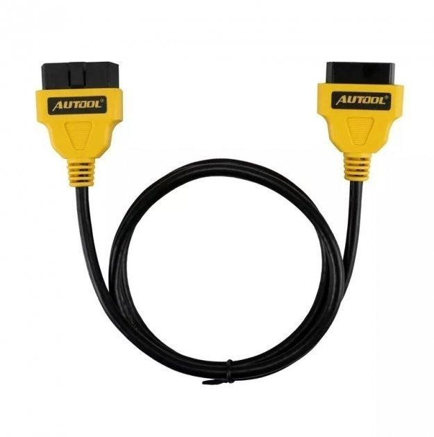 OBD2 pagarinātāja kabelis AUTOOL, 16 kontaktu, 20 cm