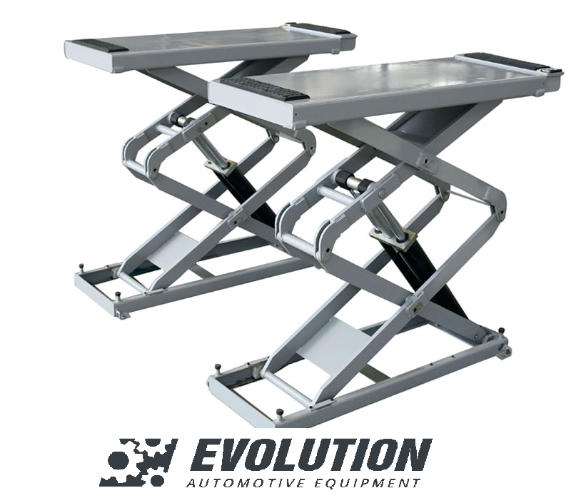 Šķērveida pacēlājs EVOLUTION S35-IN 3.5T dziļā versija