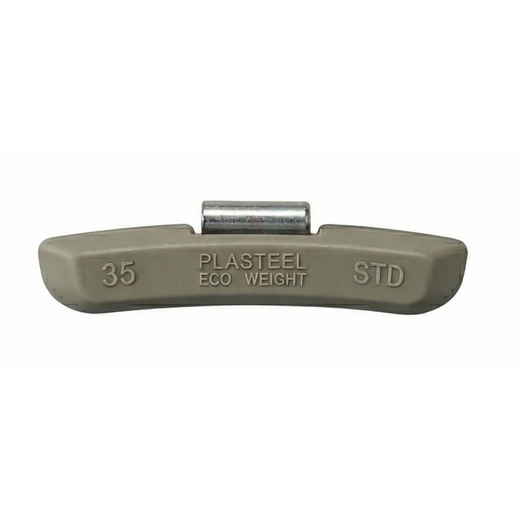 Kalti svari metāla riteņiem „Plasteel Eco“ 35 g (50 gab.)