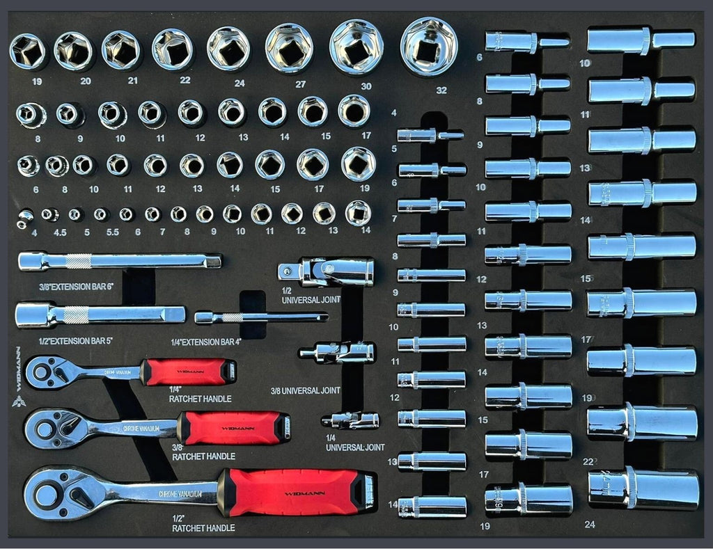 WIDMANN DAILY EDITION MELNS 7 atvilktnes ar 225 instrumentiem
