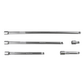 1/4" pagarinātāja komplekts ar apaļu galu / ar ratiņu koferi 51448