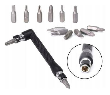 1/4 leņķa uzgaļu turētājs 6,3 mm 7 gab. 07-3250