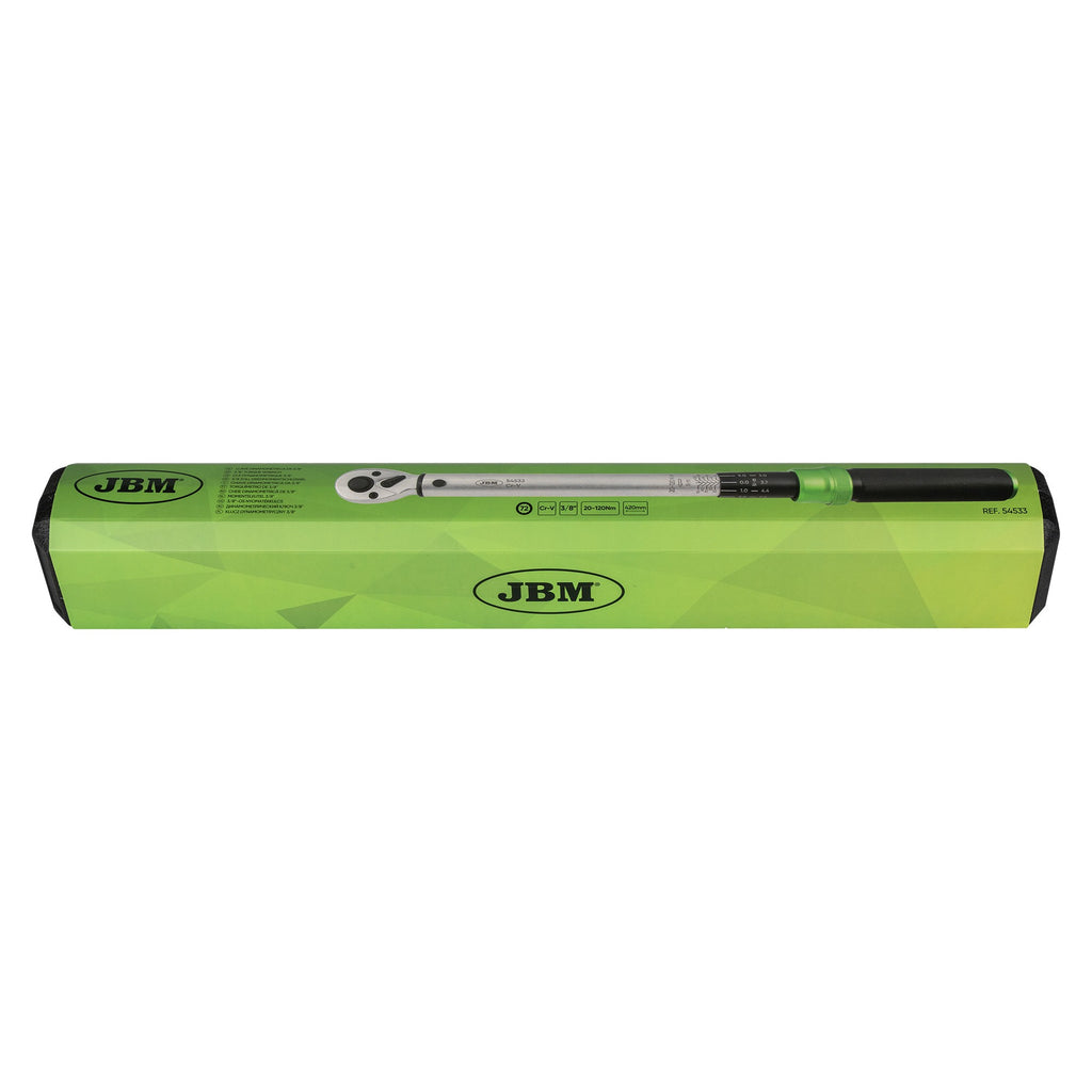 1/2" griezes momenta atslēga 40-210Nm / 430mm JBM 54527
