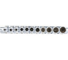 12 punktu garo uzgaļu komplekts 1/4" / 4-13 mm ar stiprinājuma siksnu