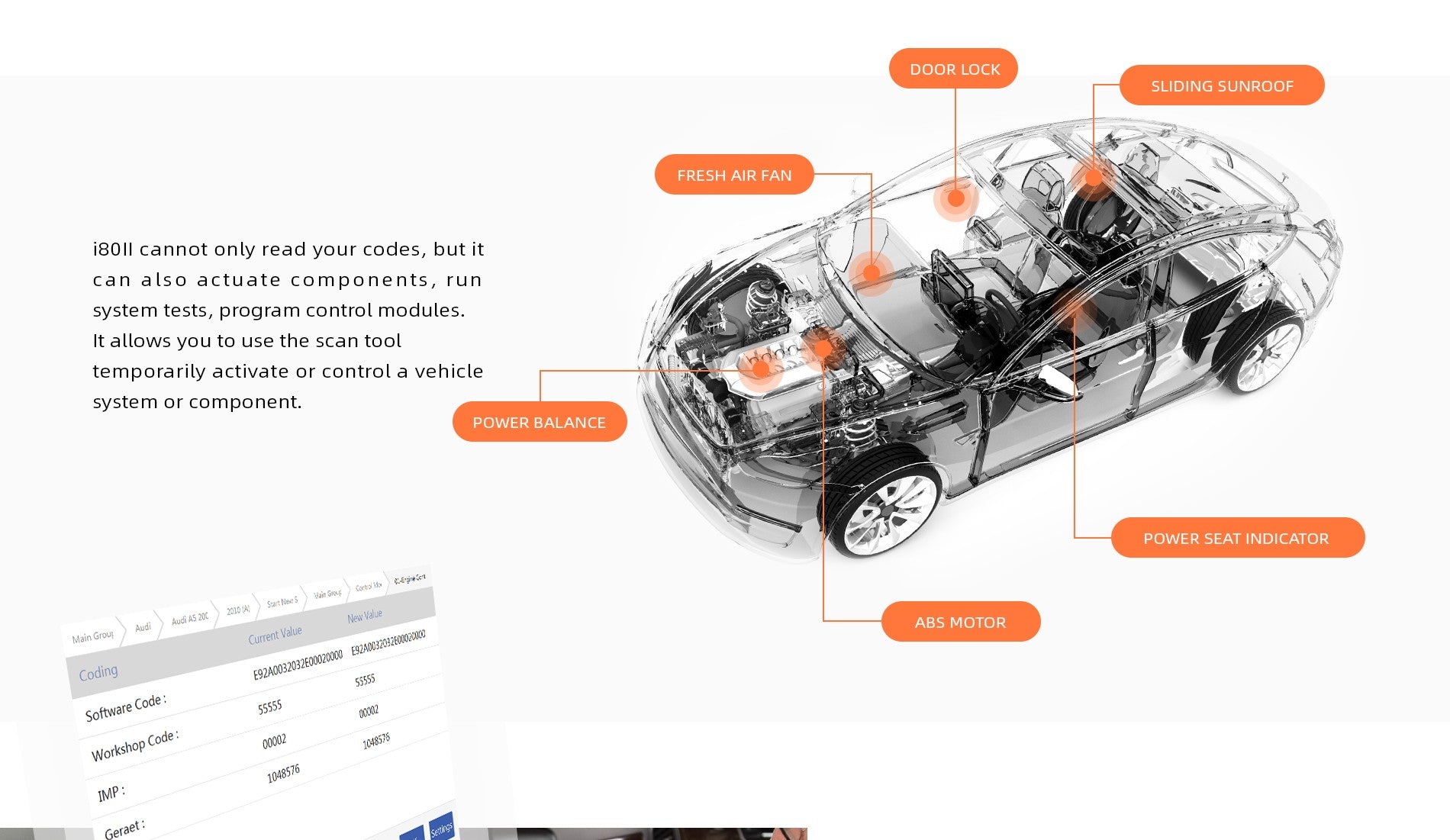 i80TS+TPMS Premium diagnostikas platforma Foxwell