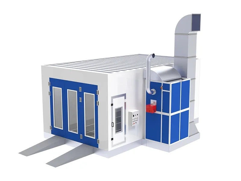 Krāsošanas kabīne vieglajām automašīnām ar dīzeļdegvielas degli EVOLUTION EVO-2000