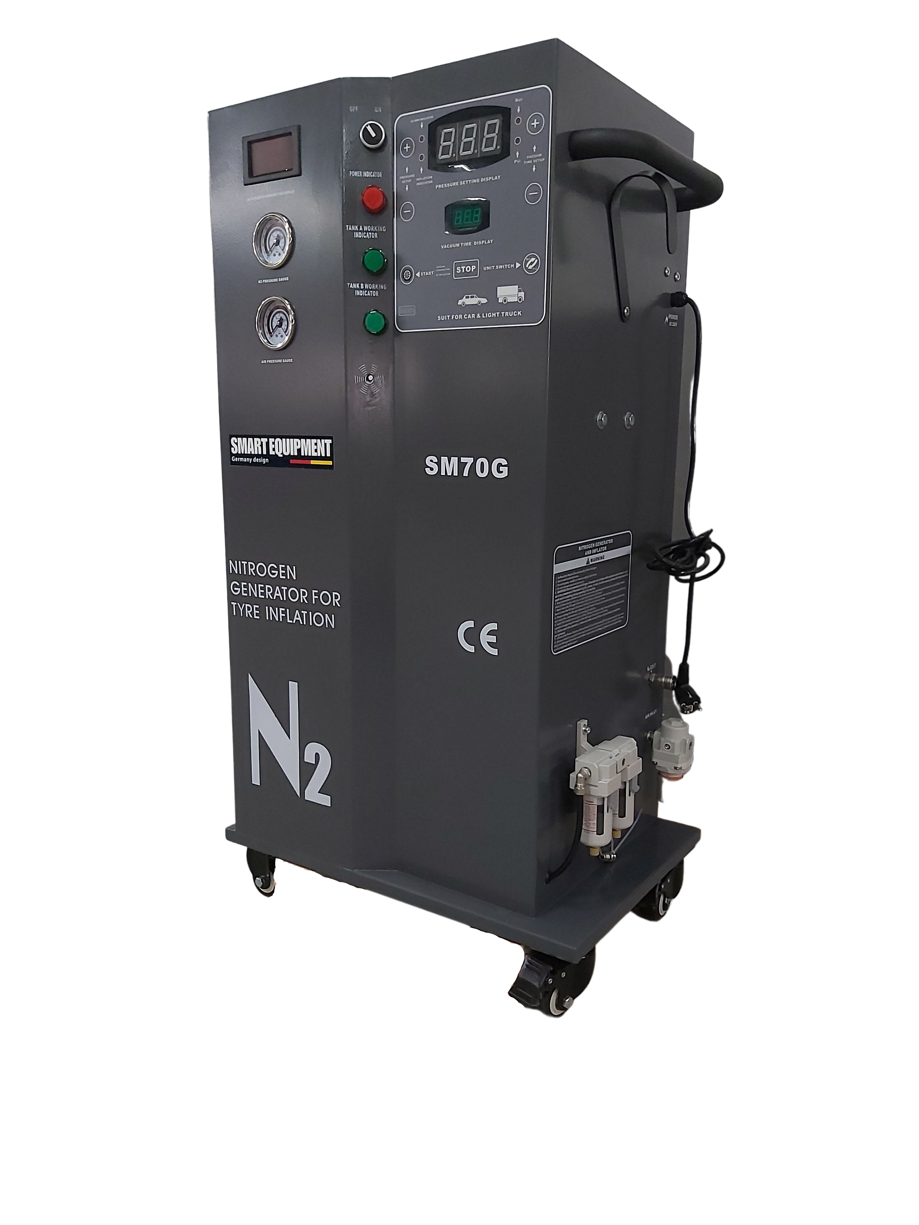 SM70G automātiskais slāpekļa ģenerators