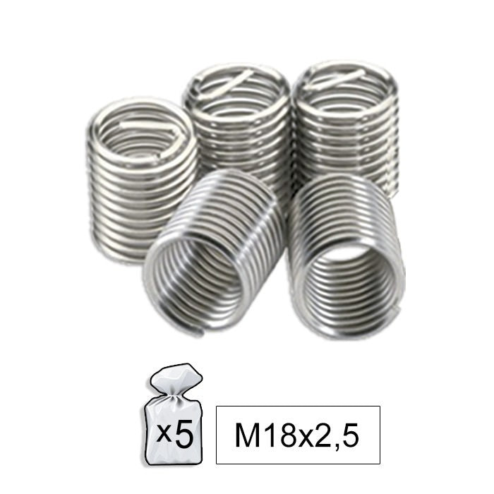52024 Maināmas vītņotas bukses M18x2,5 (5 gab.)
