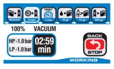 Automātiskā gaisa kondicionieru uzpildes stacija RR601 HI-TECH