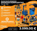 Pilns riteņu remonta aprīkojuma komplekts PILNS TPMS KOMPLEKTS