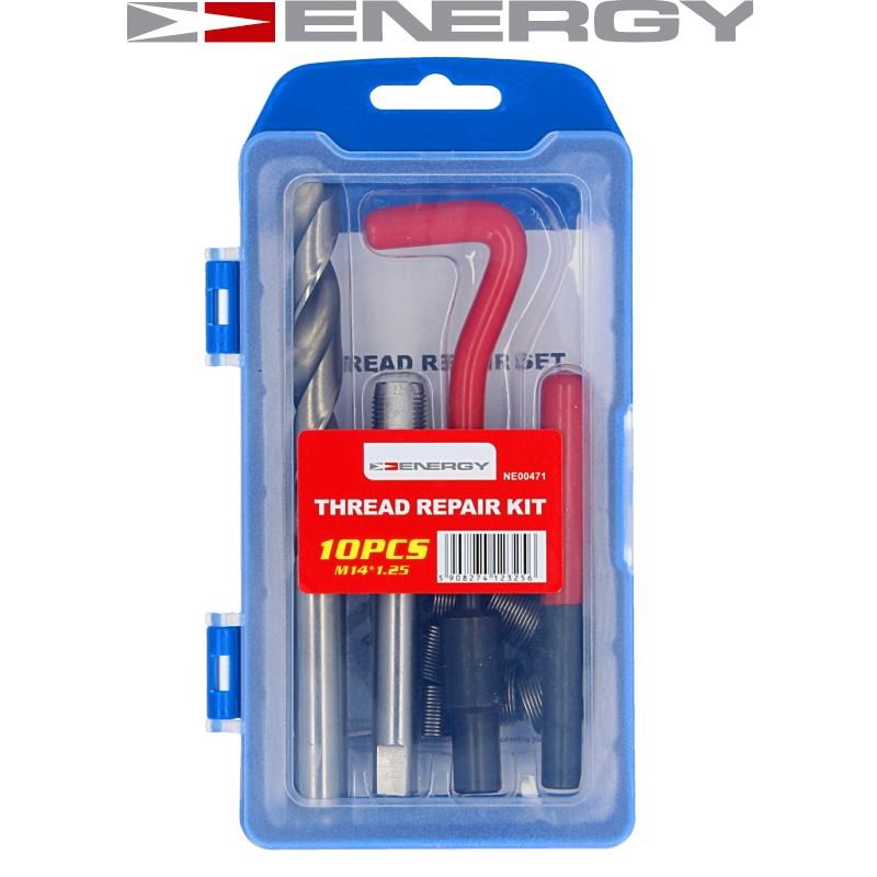 NE00471 Vītņu remonta komplekts M14 x 1,25, 15 gabali