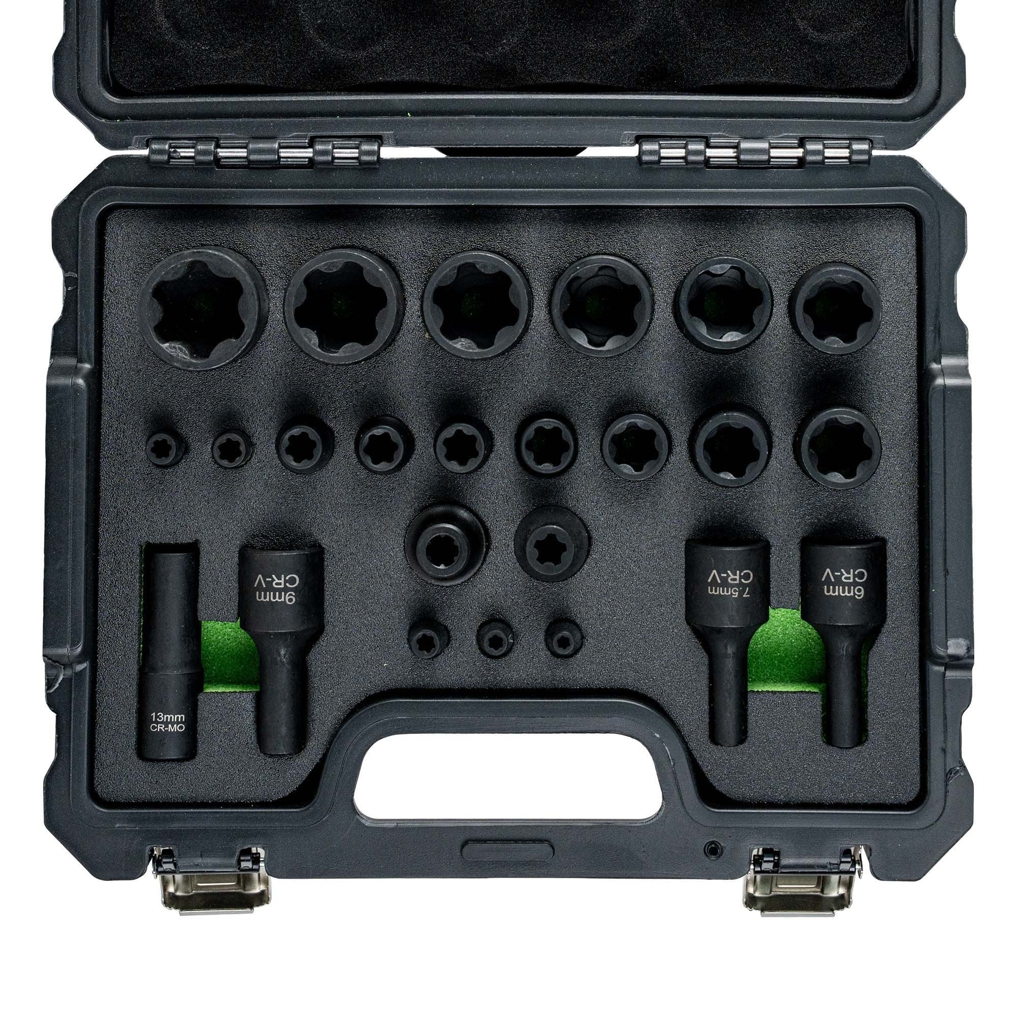 Torx Plus uzgaļu komplekts Tesla, 24 gab. 55123