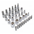 S-34TES 34 gab. 3/8 collu TORX uzgriežņu atslēgu komplekts