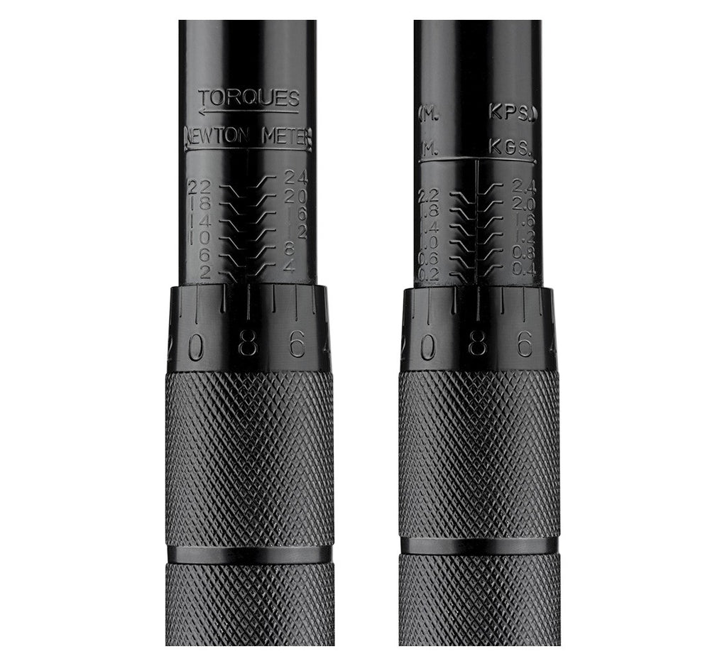 1/4 griezes momenta atslēga 2-24Nm / 280mm (melna) 07-05-26