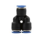 Spraudņa savienotājs Y-veida 8x6x6mm kabeļu T veida savienojums 26-01-31