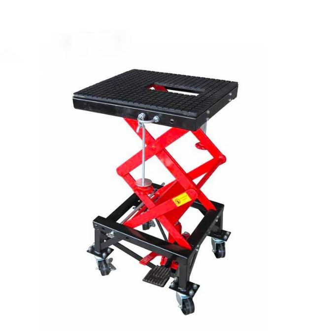 Hidrauliskais statīvs motocikliem līdz 135 kg ar pedāli 03-1341