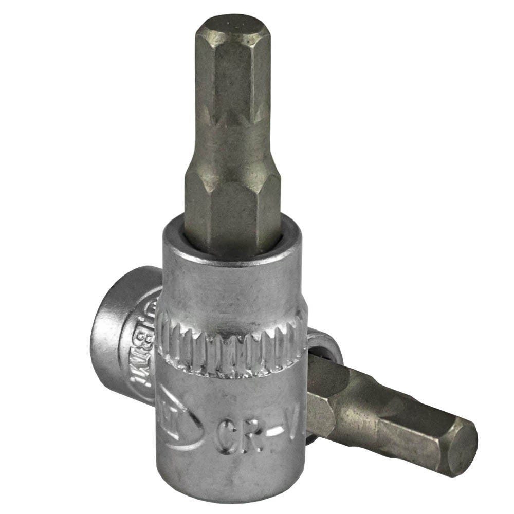 10124 Sešstūrains 6 mm skrūvgrieža uzgalis ar 1/4 collas galvu