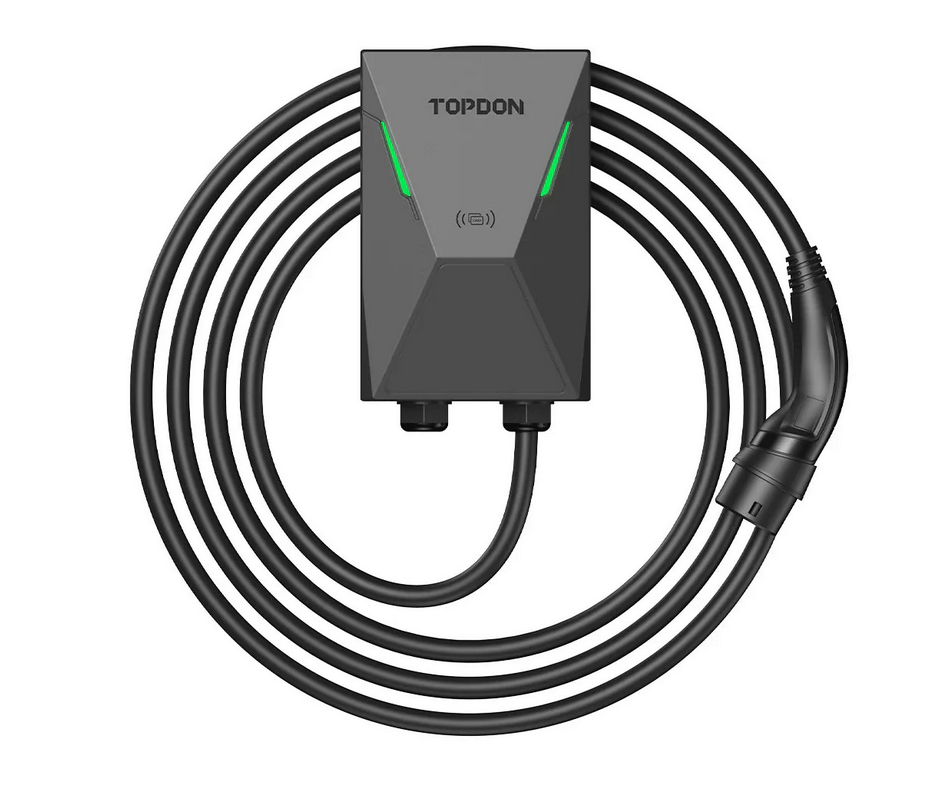 TD60610017 AC Mini EV uzlādes stacija ar 2. tipa kontaktligzdu 7kW (ar RFID), bez integrēta kabeļa