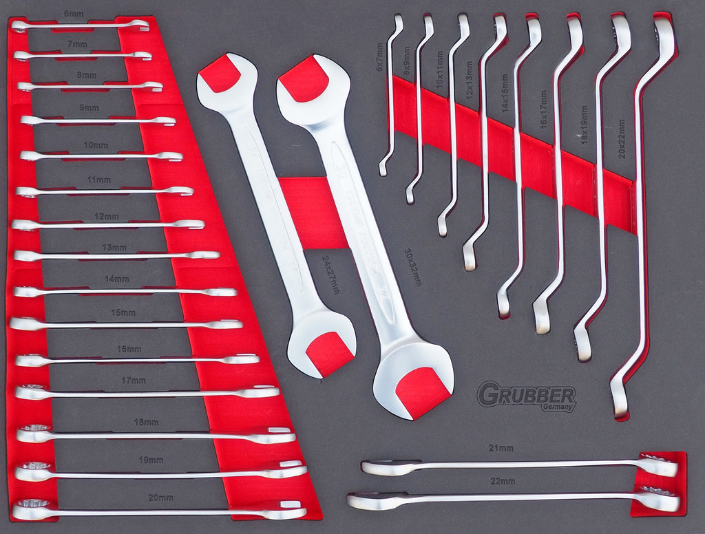 Instrumentu ratiņi ar 7 atvilktnēm un 264 instrumentiem GRUBBER WN264