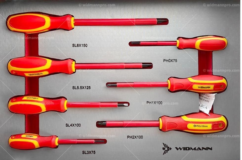 WIDMANN JUMBO PRO - instrumentu ratiņi ar 13 atvilktnēm un 11 pilniem 471 gab.