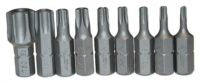 1/2" TORX uzgaļu un E-veida galviņu komplekts, 23 gab., TX SET-23