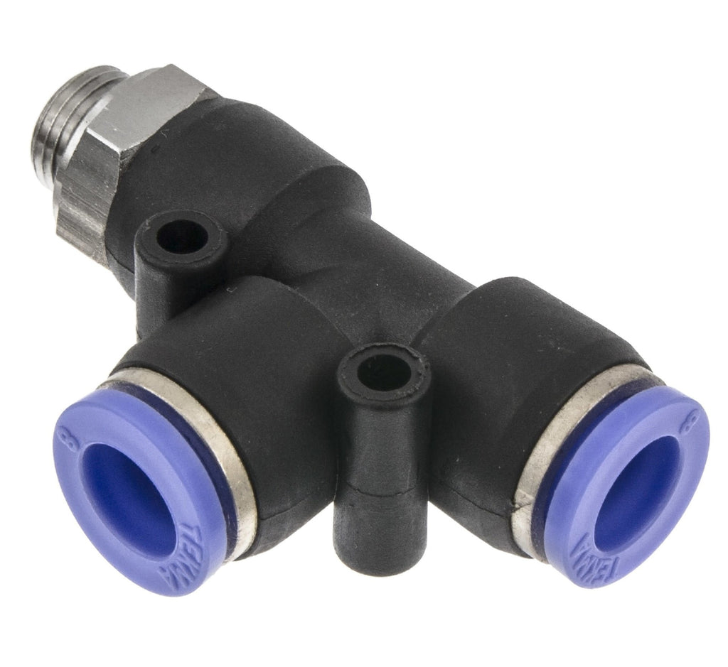 Spraudņa savienotājs T-veida 1/8x6x6mm kabeļu T veida 26-01-96