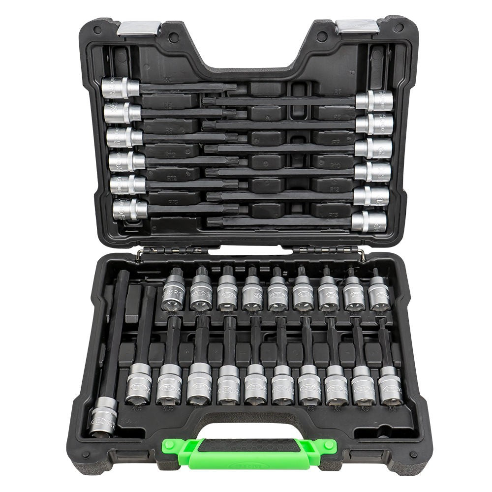 Presētu 1/2" TORX uzgaļu komplekts, 32 gab. 52606