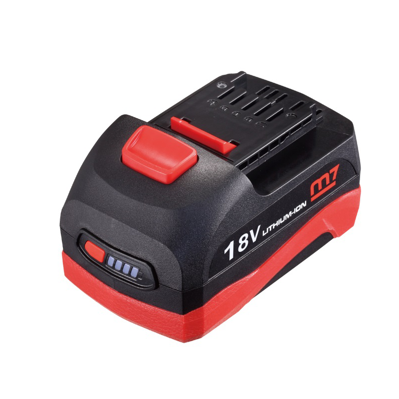 Akumulatora leņķa slīpmašīna 18 V 125 mm ar 2 akumulatoriem