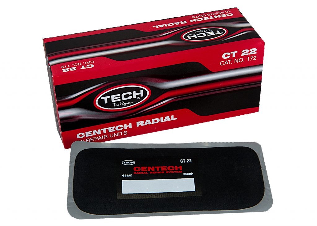 Riepu remonta plāksteris TECH CT-22 75x165 mm ar kordiem TECH172