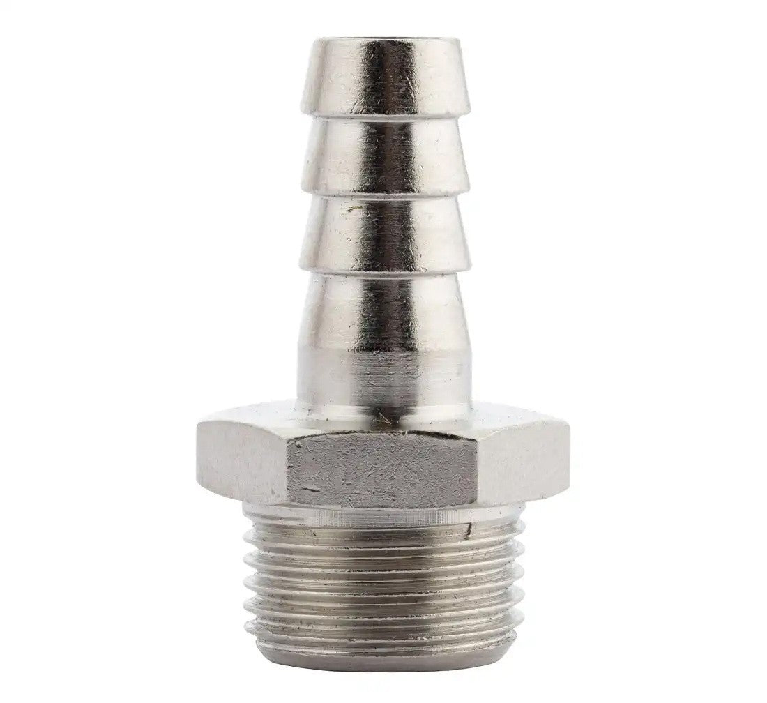 05-00-88 RQS 9 mm šļūtenes savienotājs ar 3/8" ārējo vītni