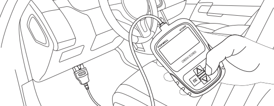OBDII/EOBD kļūdu, parametru un kodu lasītājs Foxwell NT200E