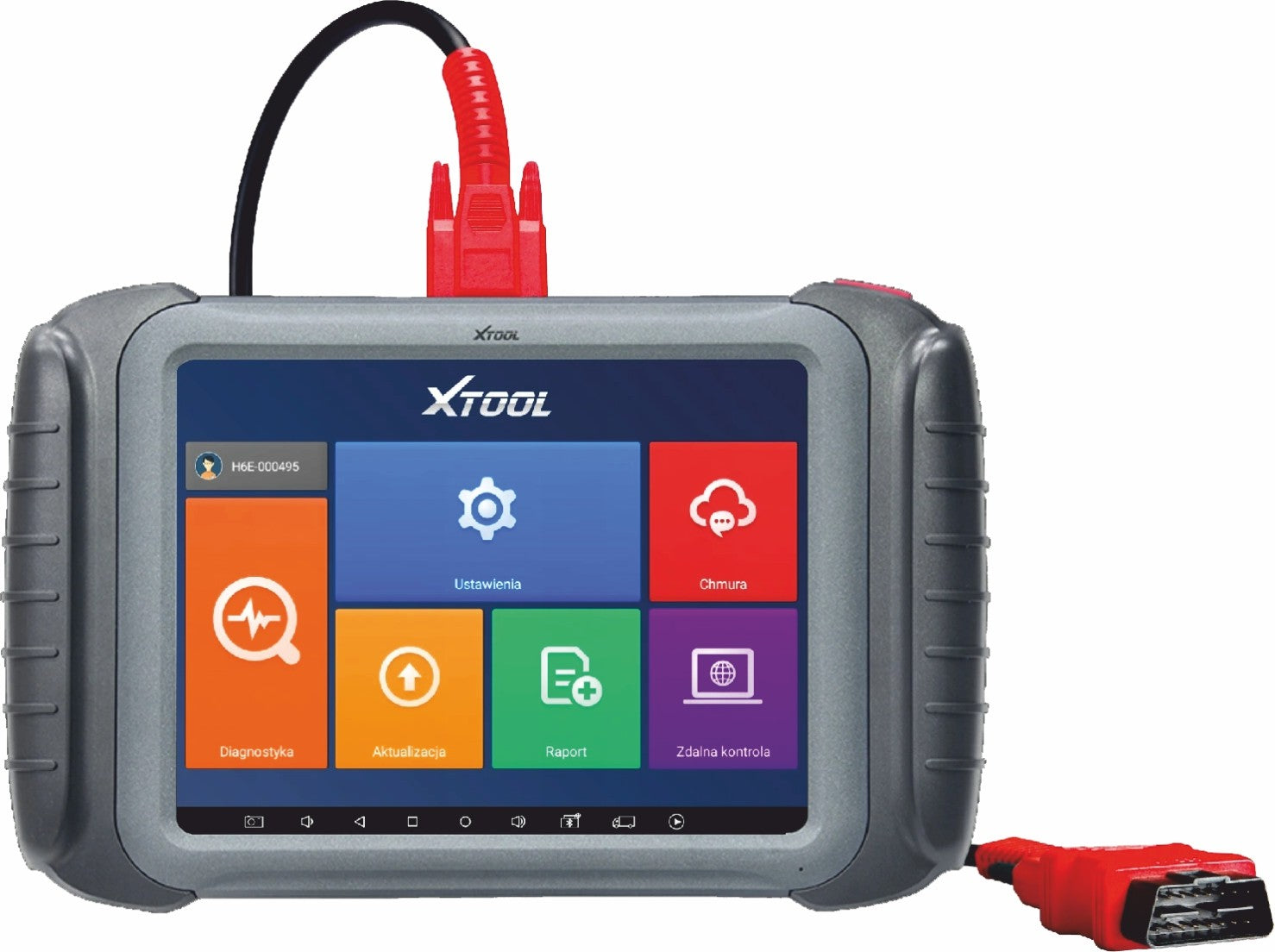 Profesionāla automašīnu diagnostika XTOOL H6ELITE