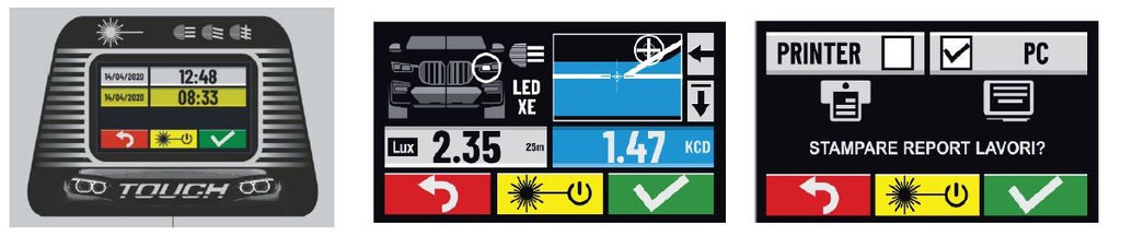 Elektroniskais lukturu testeris HBA 40 Touch