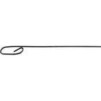 Troses vadotne, atsperu tērauds, 3x1,5 mm x 15 m