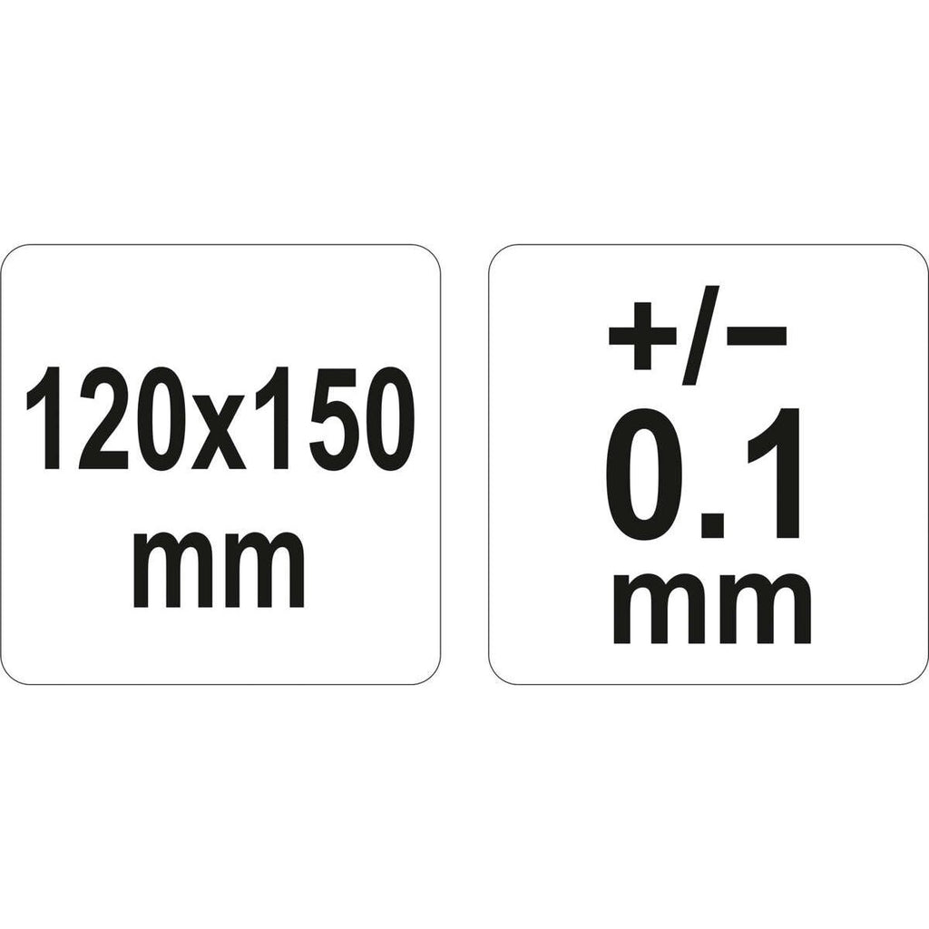 Protraktors ar lineālu 120x150mm