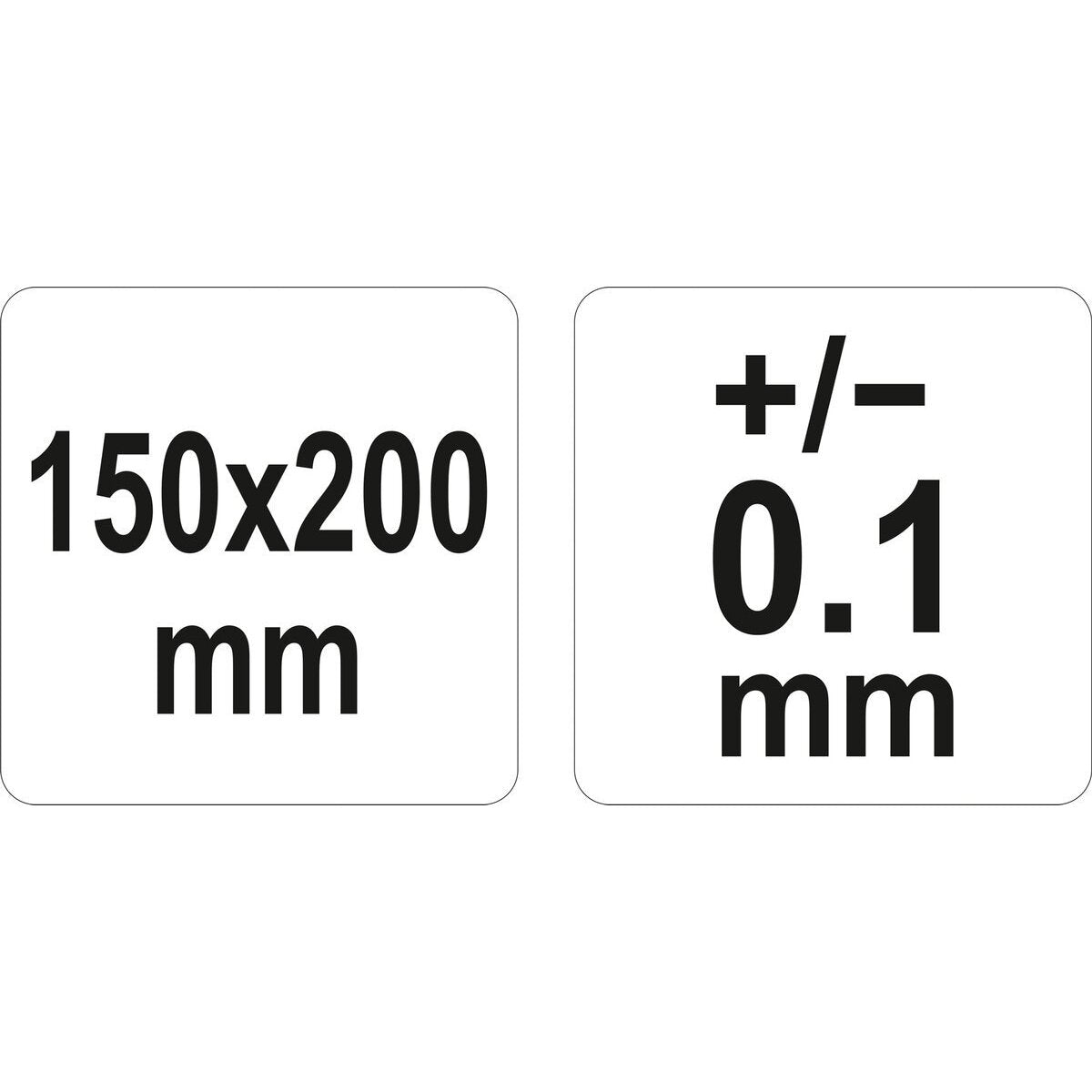 Protraktors ar lineālu 150x200mm
